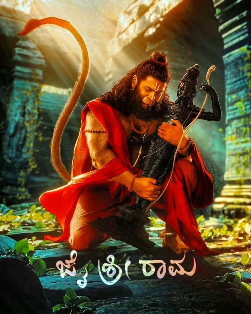 3d hanuman ji wallpaper