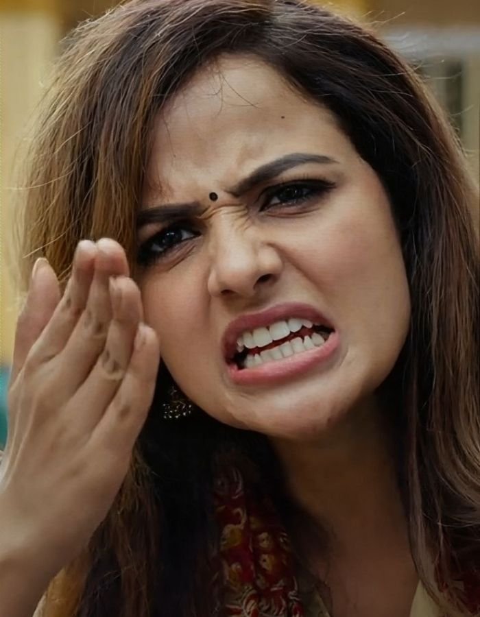 Angry girl DP cool cartoon style