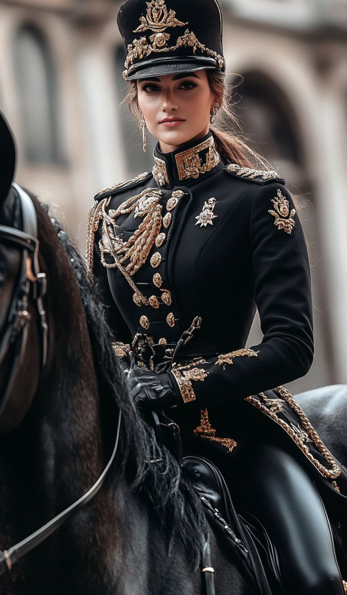Army girl DP aesthetic tone