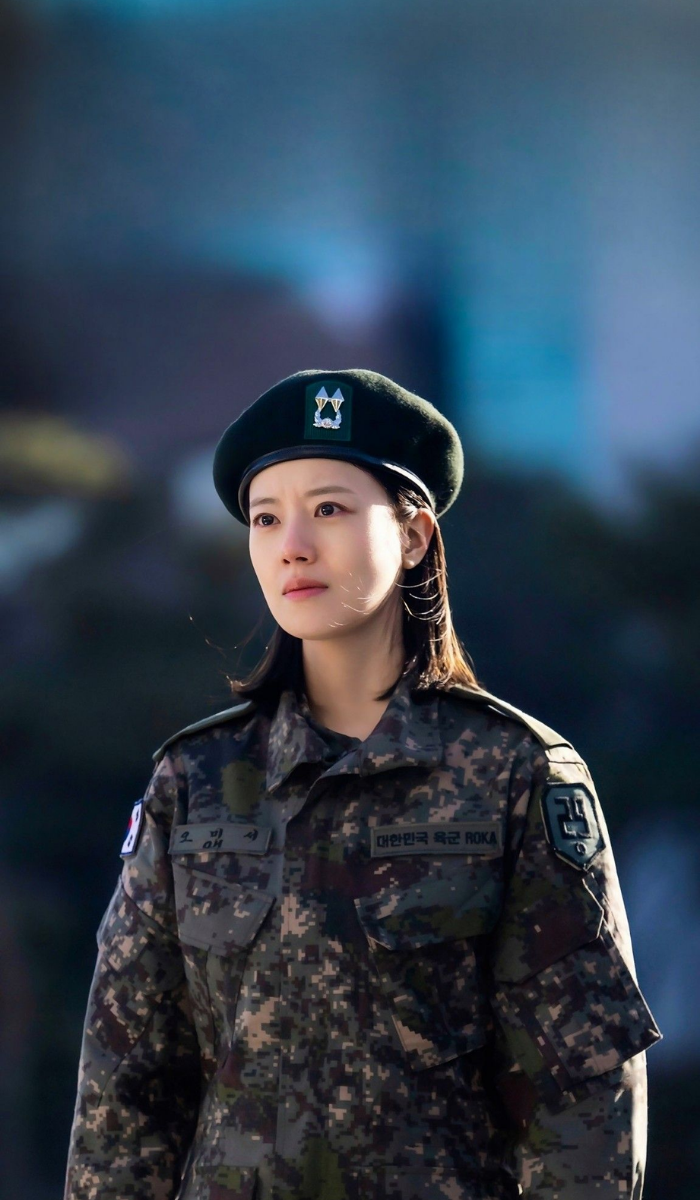 Army girl DP in uniform