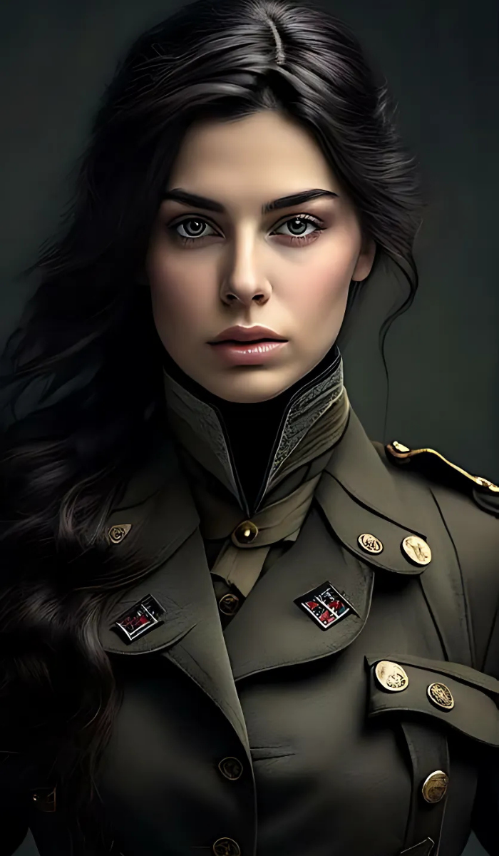 Army girl DP soft lighting