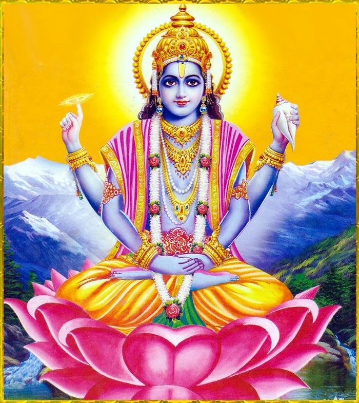 Badrinath God image for puja