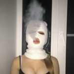 Girl smoking cigarette dp