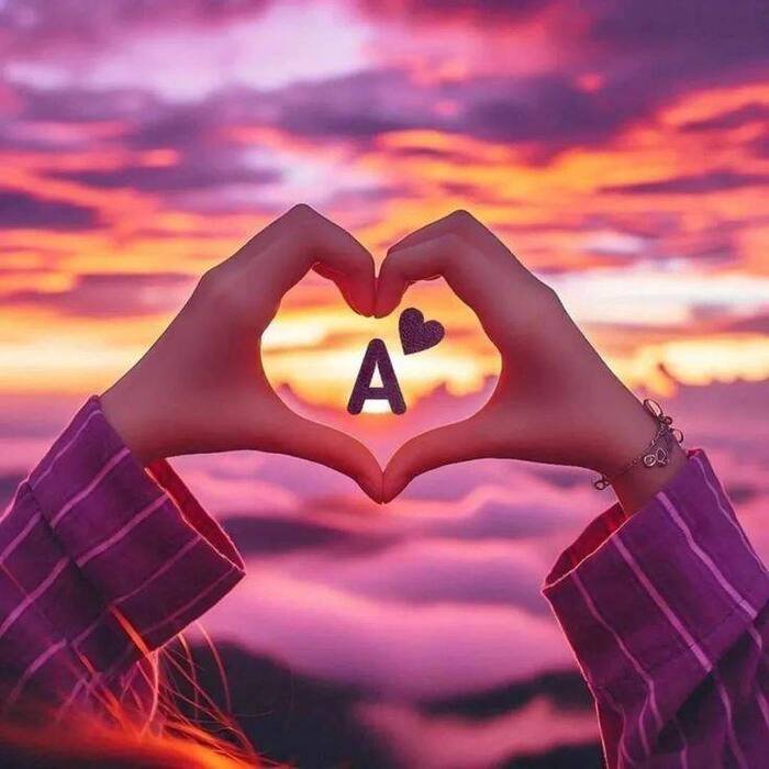 a name dp love aethetics