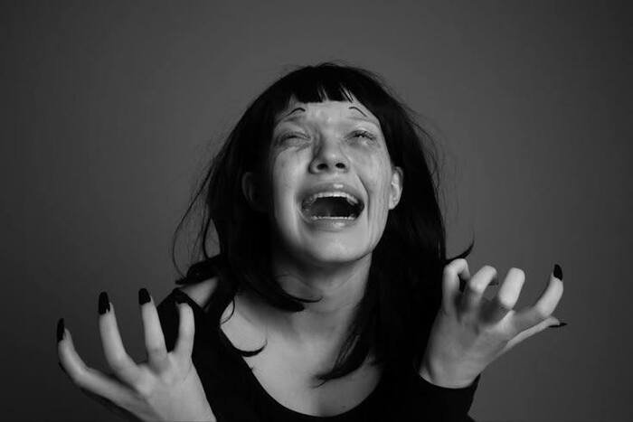 angry girl dp instagram photo