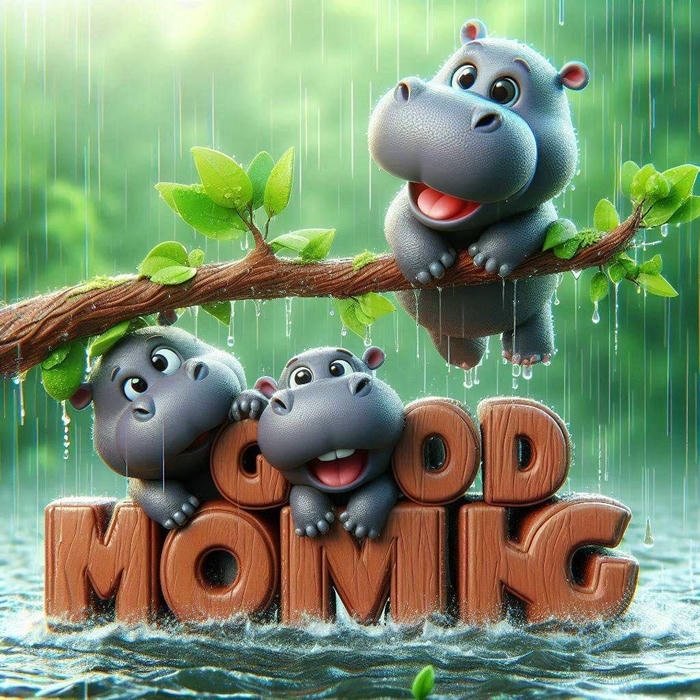 animated good morning gif funny