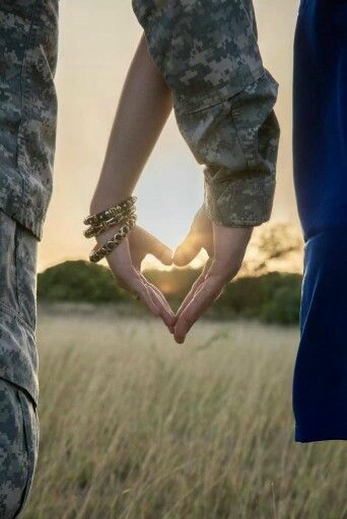 army couple photo dp
