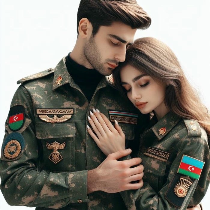 army couple with military background dp