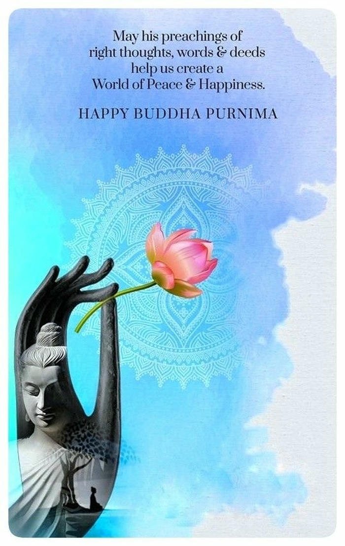 beautiful buddha purnima wishes images