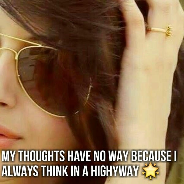 bindas girl in casual style dp