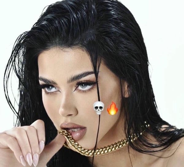 bindas girl with bold expression dp