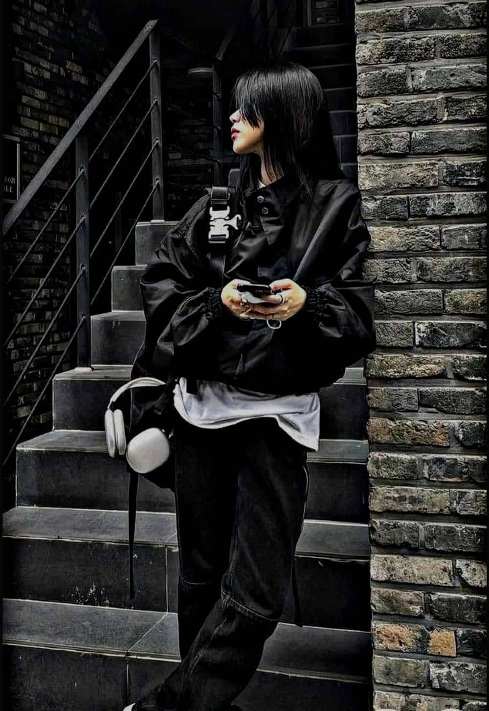 black theme dp girls