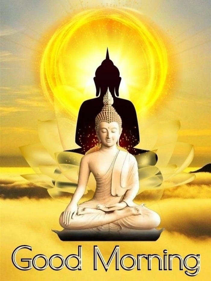 buddha purnima wishes with buddha statue