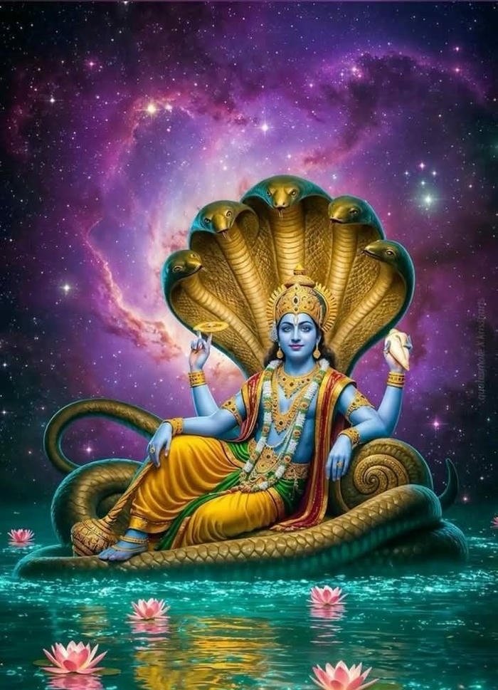 cartoon image of krishna
