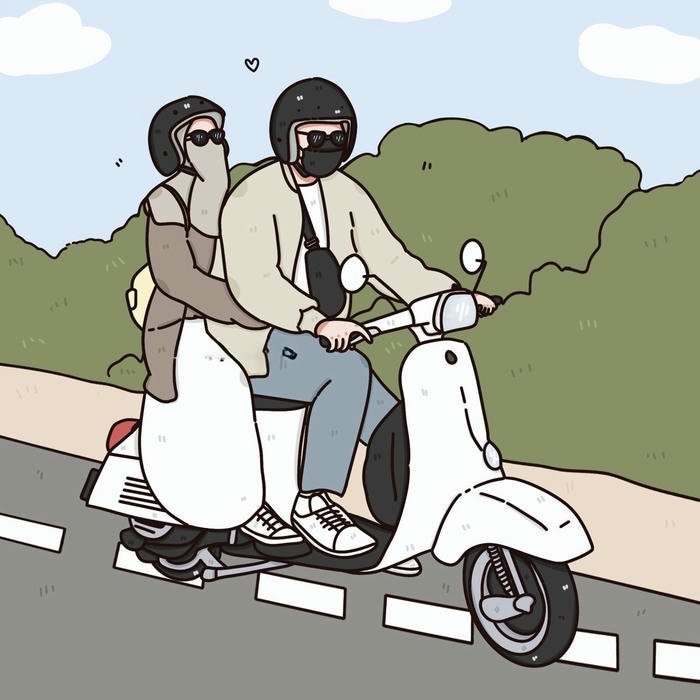 cartoon love dp