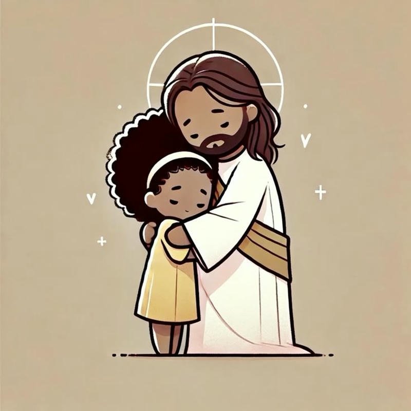 cartoon picture of god