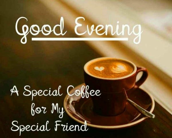 coffee mug good evening image
