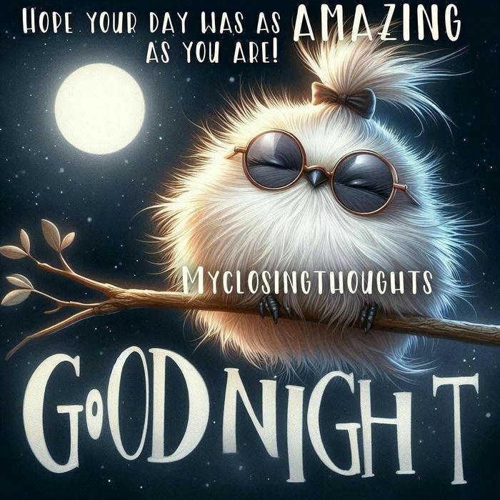 comical good night images