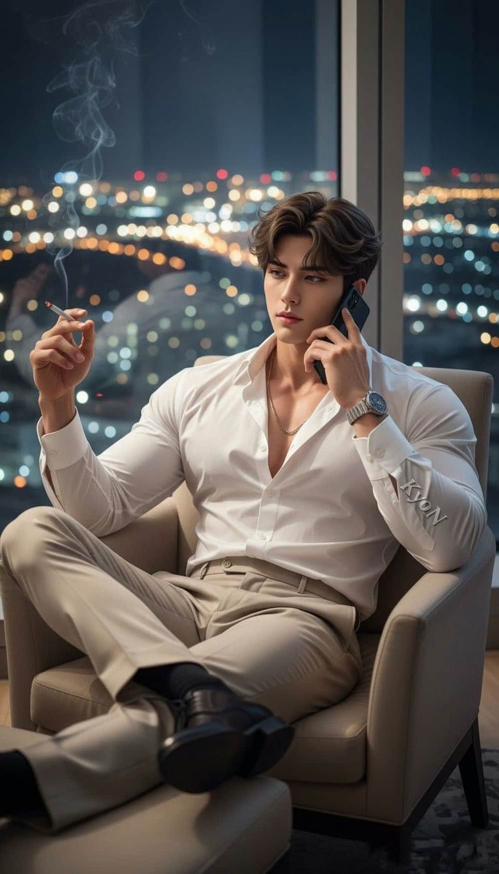 confident smart boy dp