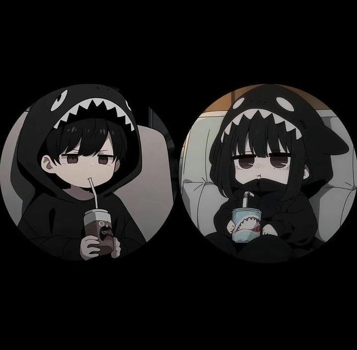 couple dp cute cartoon