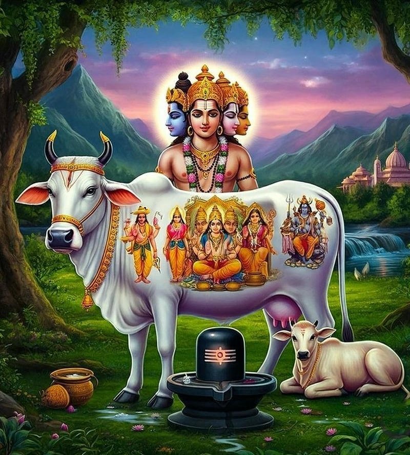 cow god images