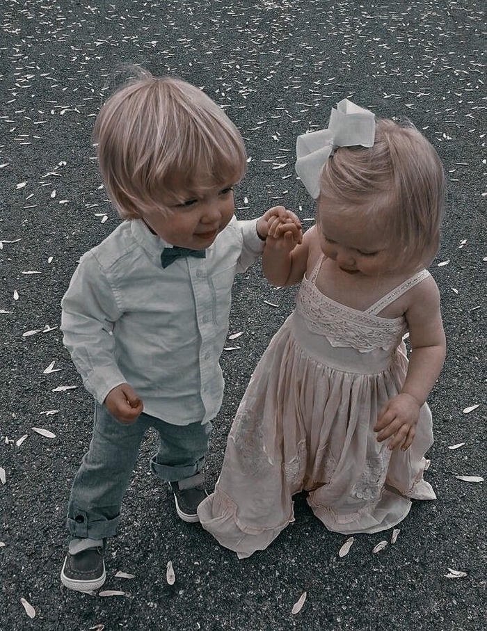 cute baby couple dp