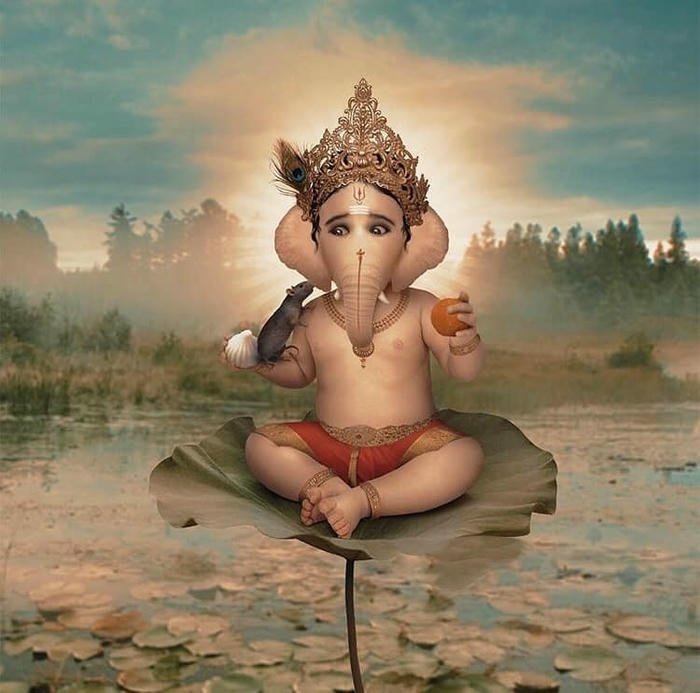 cute vinayaka pics