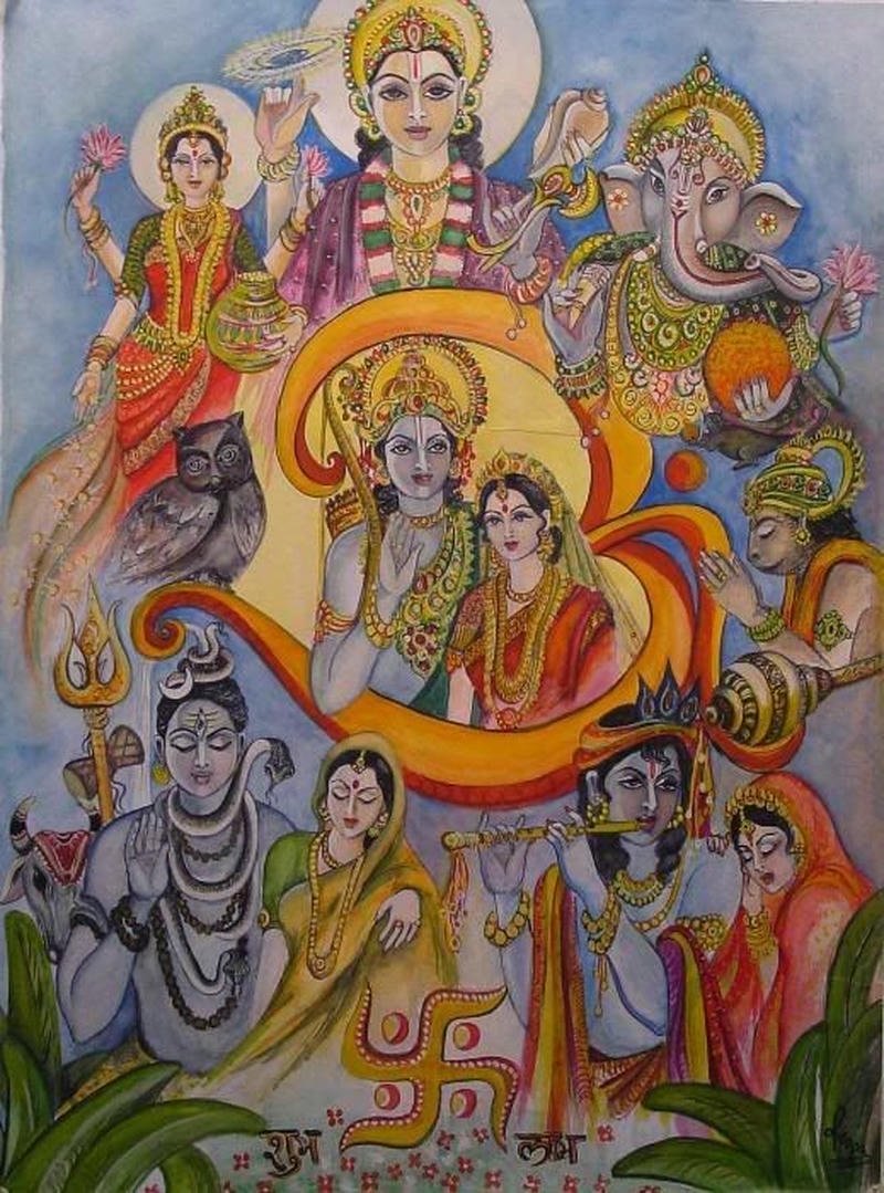 devi god images