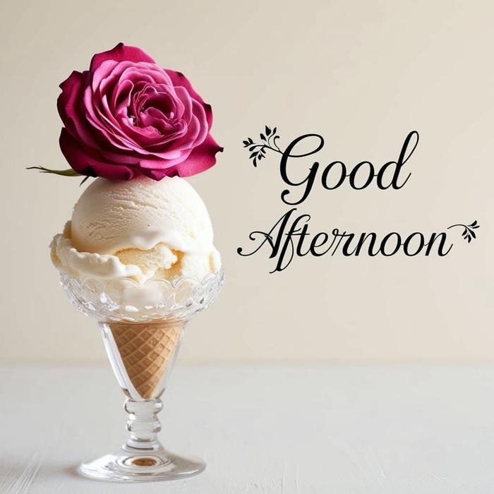flower rose good morning