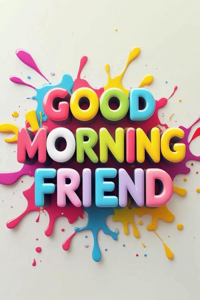 friend beautiful good morning images