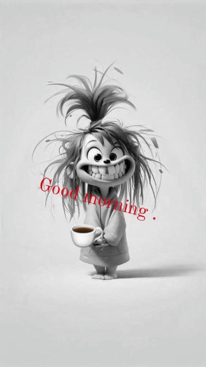funny good morning gif