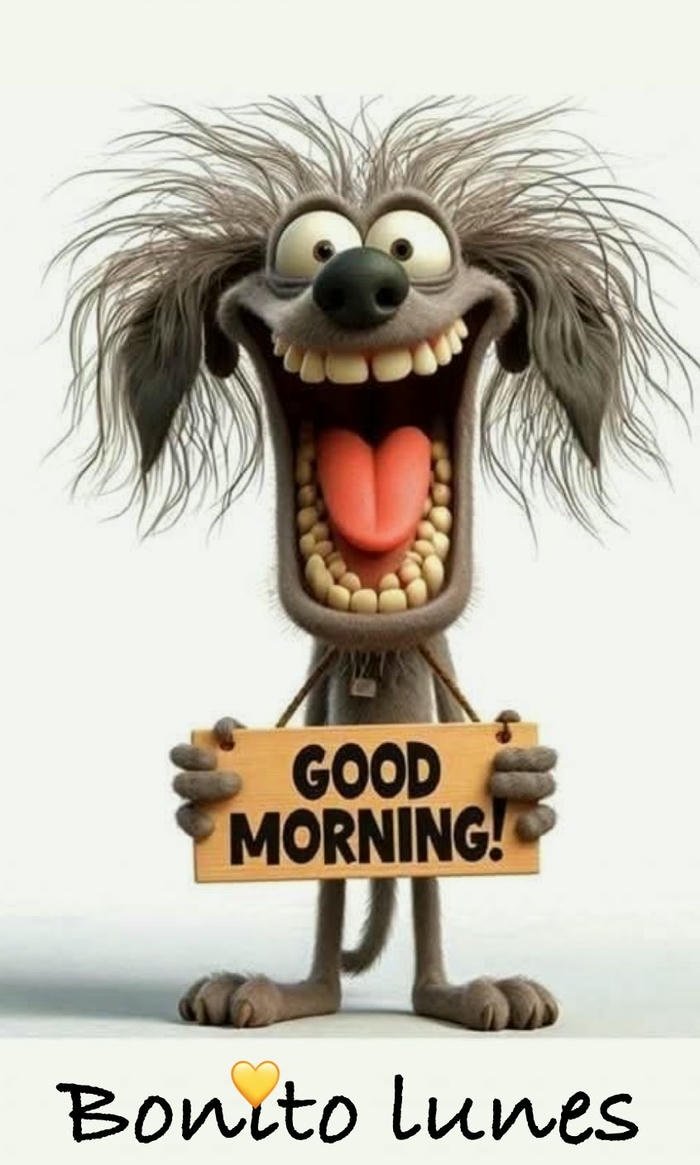 funny good morning images gif
