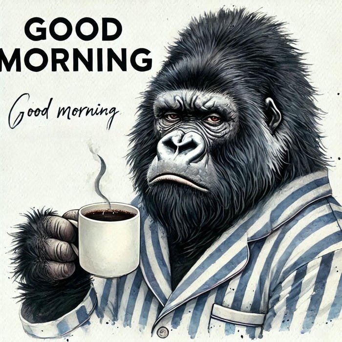 funny good morning photo