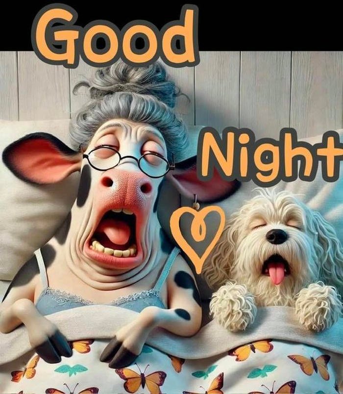funny good night images download