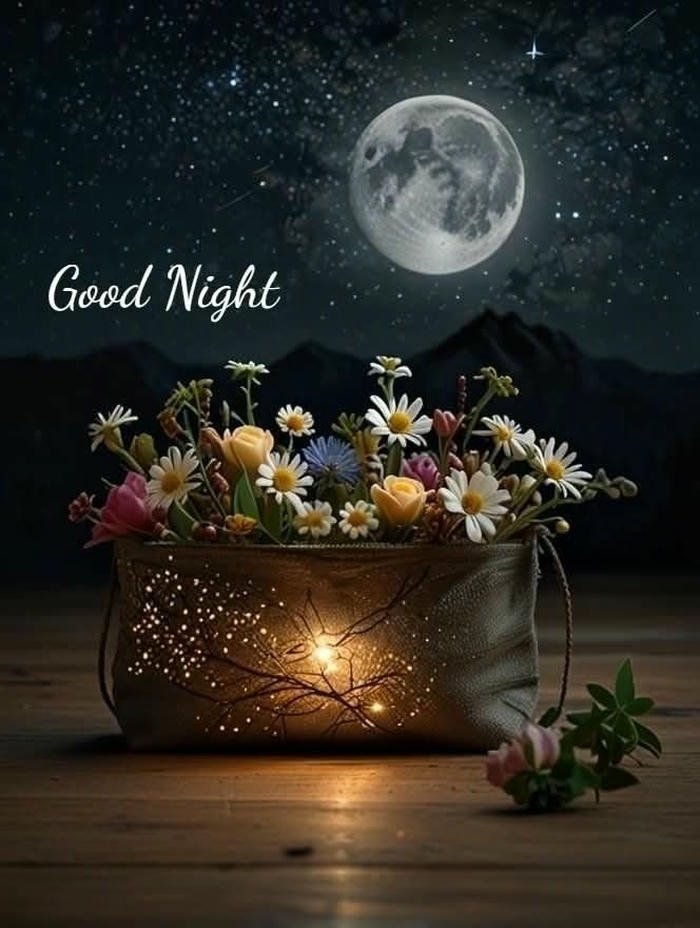 funny good night sad image