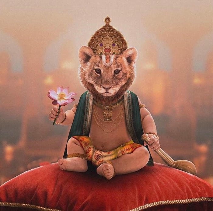 ganesha cute images
