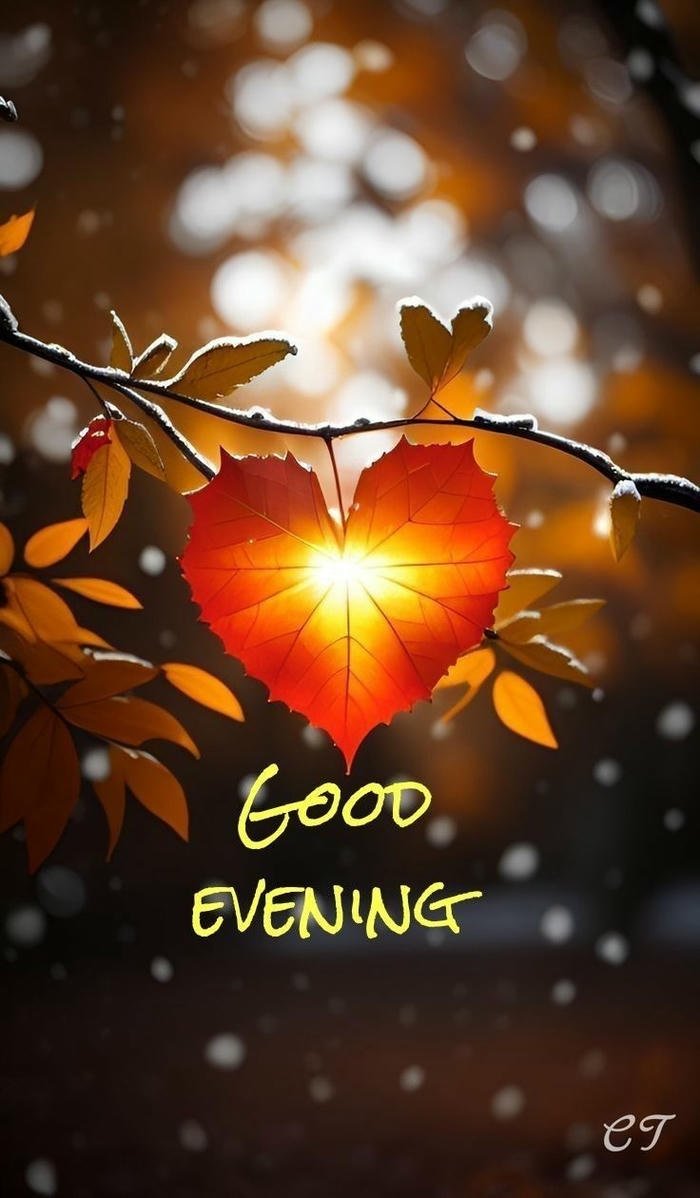 good evening cute images