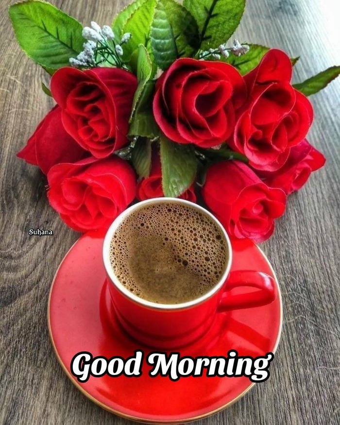 good evening tea image with nature