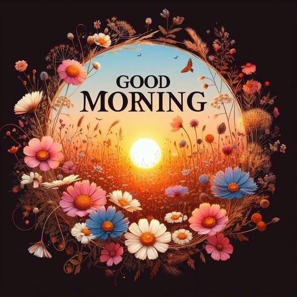 good morning 3d images