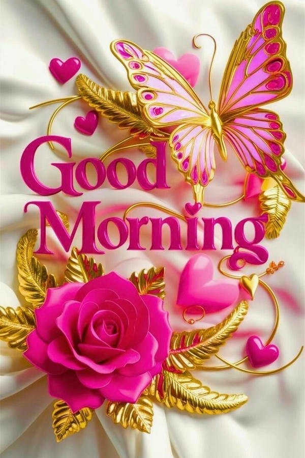 good morning 3d photo