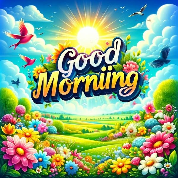 good morning 3d pic