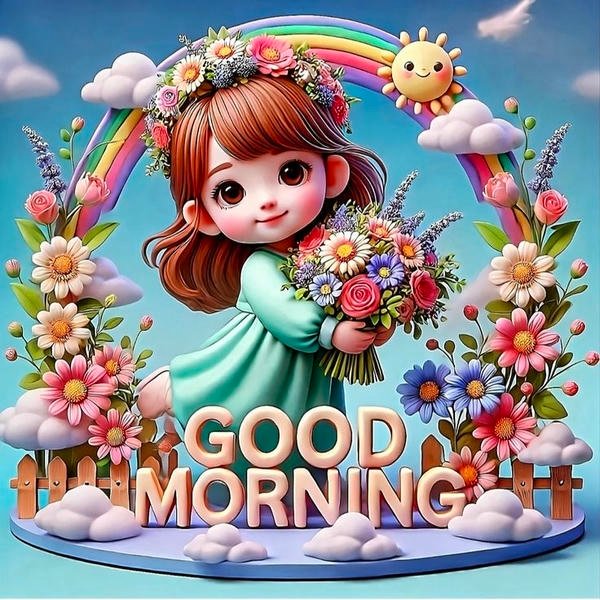 good morning 4d images