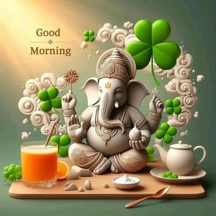 good morning budhwar image with flowers