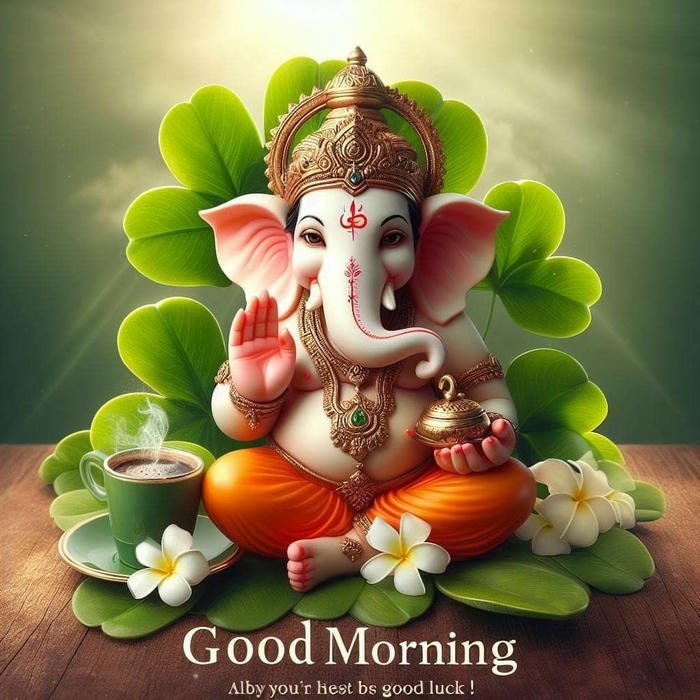 good morning budhwar with a beautiful view image