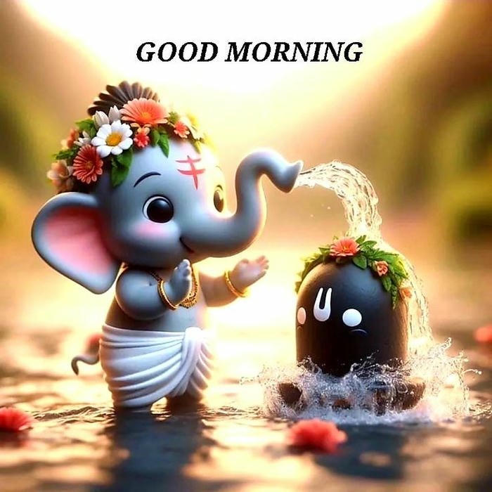 good morning budhwar with a bright smile
