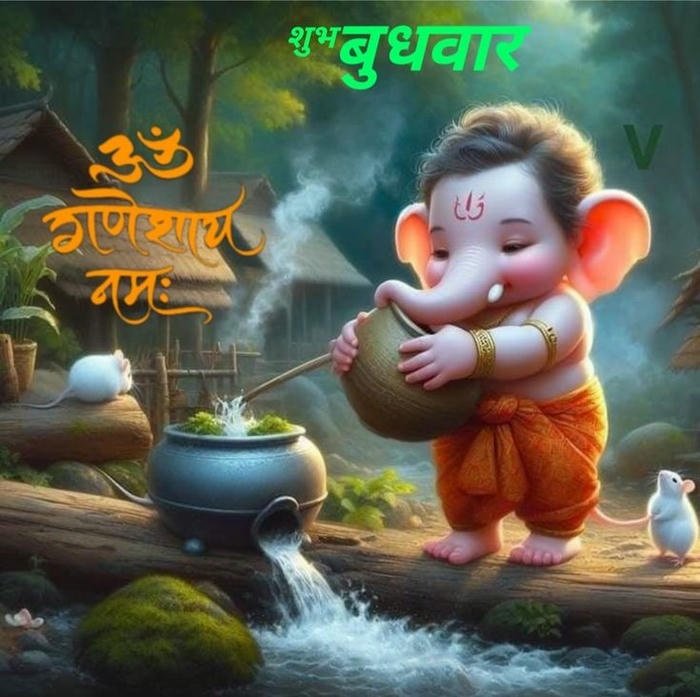 good morning budhwar with smile