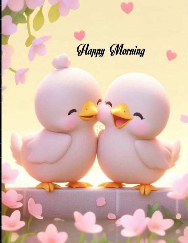 good morning cartoon messages