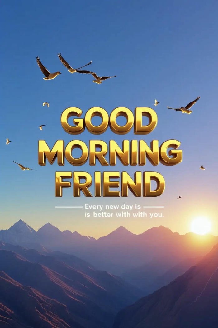 good morning flowers to my friend