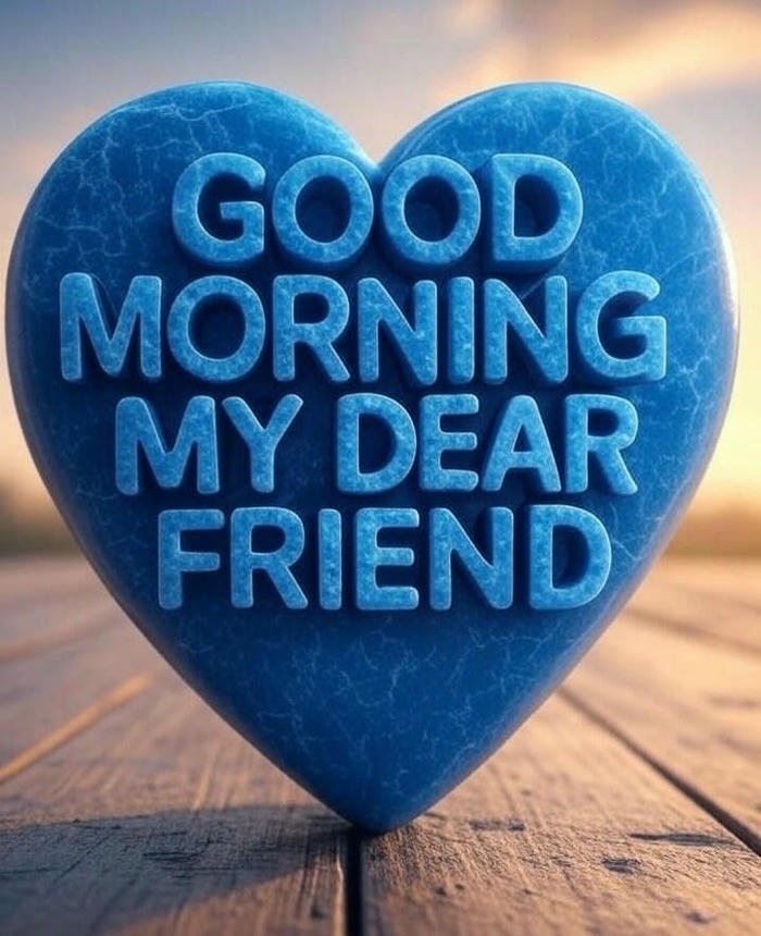 good morning my friend image