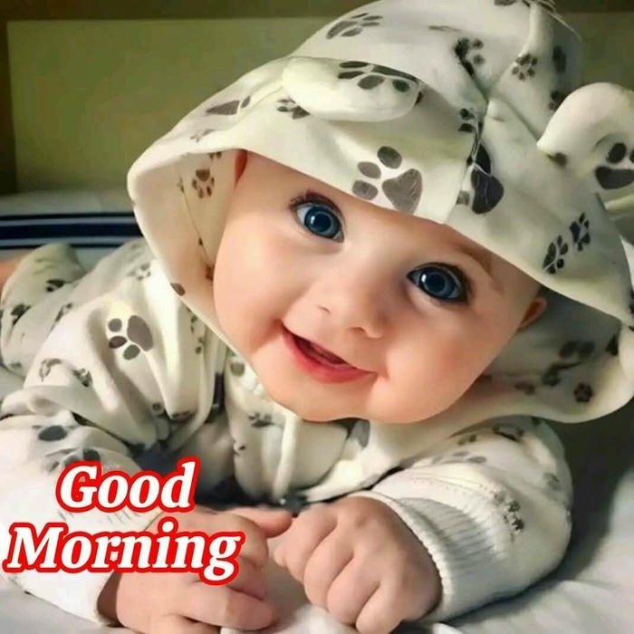 good morning with scenery
